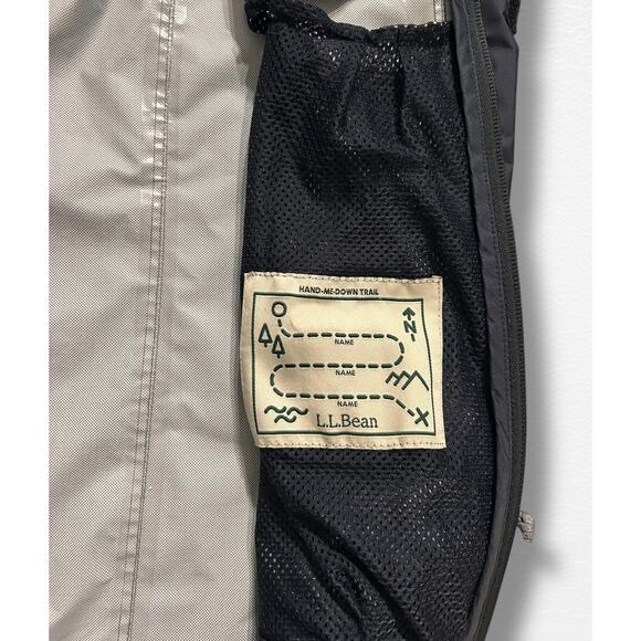 LL Bean Kids’ Trail Model Rain Jacket, Size 10/12 - Picture 6 of 7